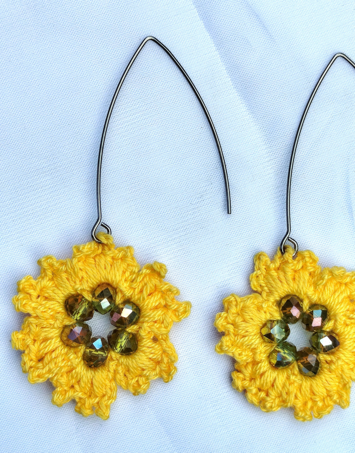 Boucle d'oreille, Tournesol