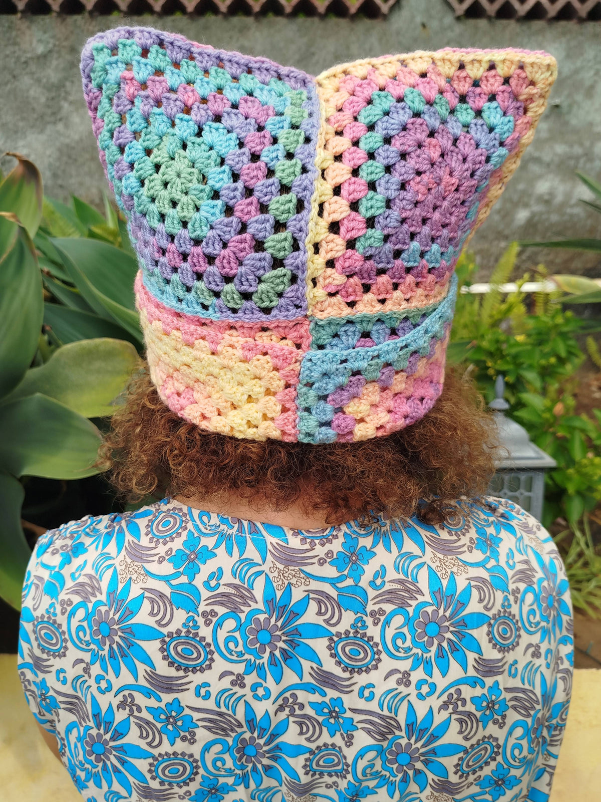 Bonnet à oreille de chat
