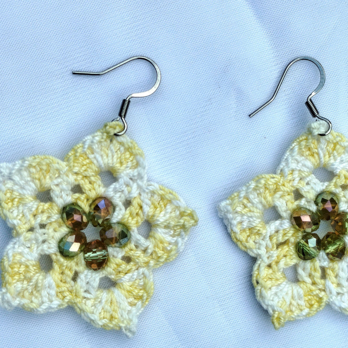Boucle d'oreille, 5 pétales