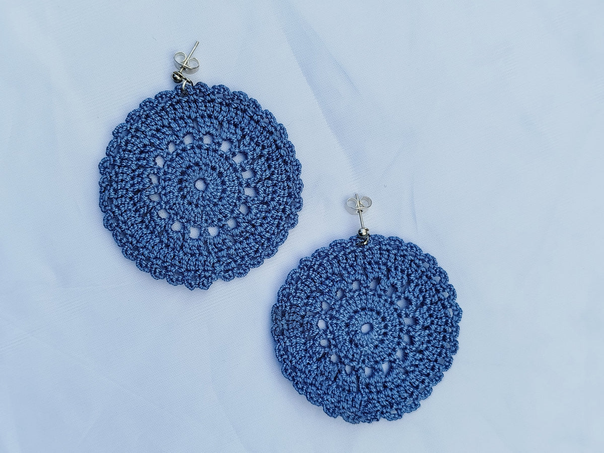Boucle d'oreille, Grand médaillon