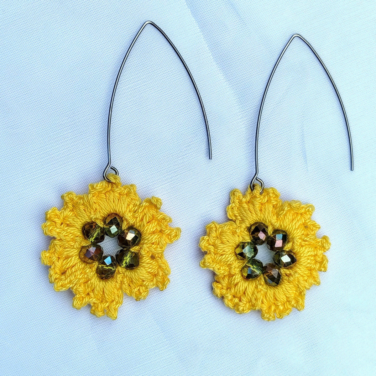 Boucle d'oreille, Tournesol