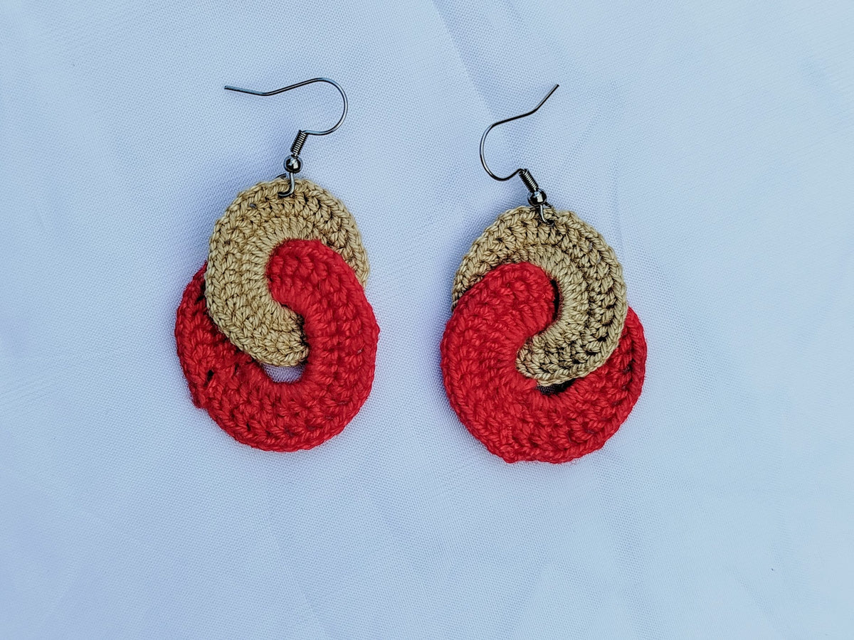 Boucle d'oreille, Cercles entrelacés