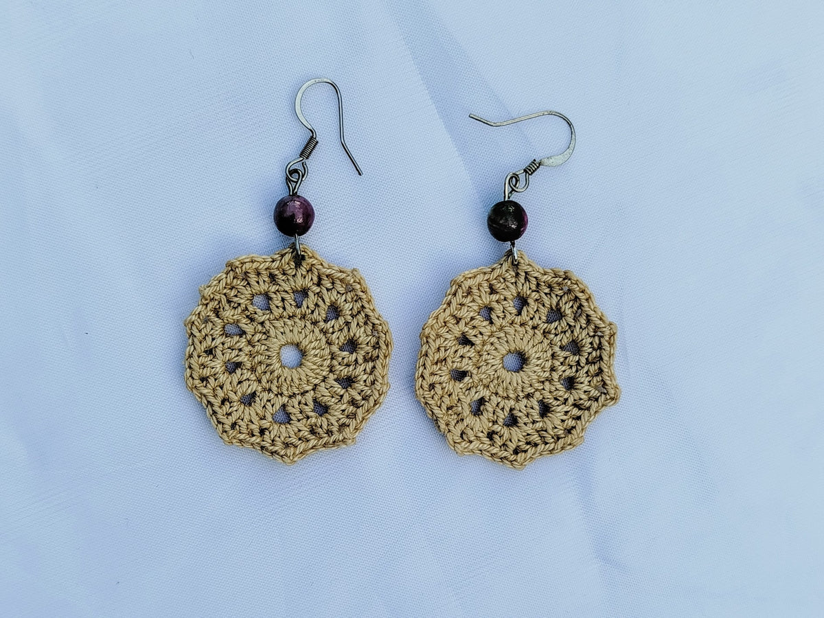Boucle d'oreille, Médaillon