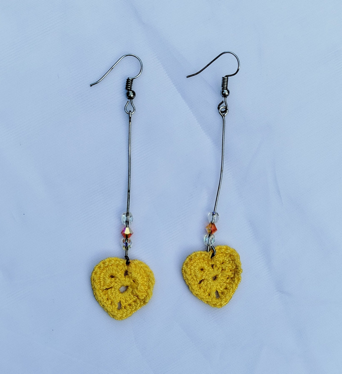 Boucle d'oreille, Coeur suspendu