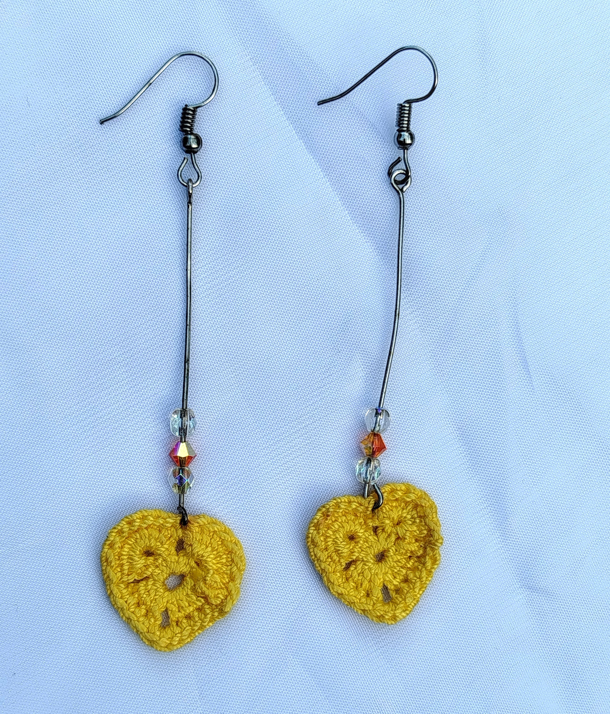 Boucle d'oreille, Coeur suspendu