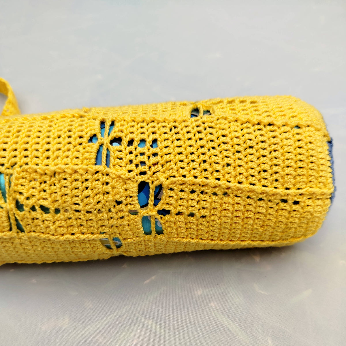 Porte gourde motif libellule