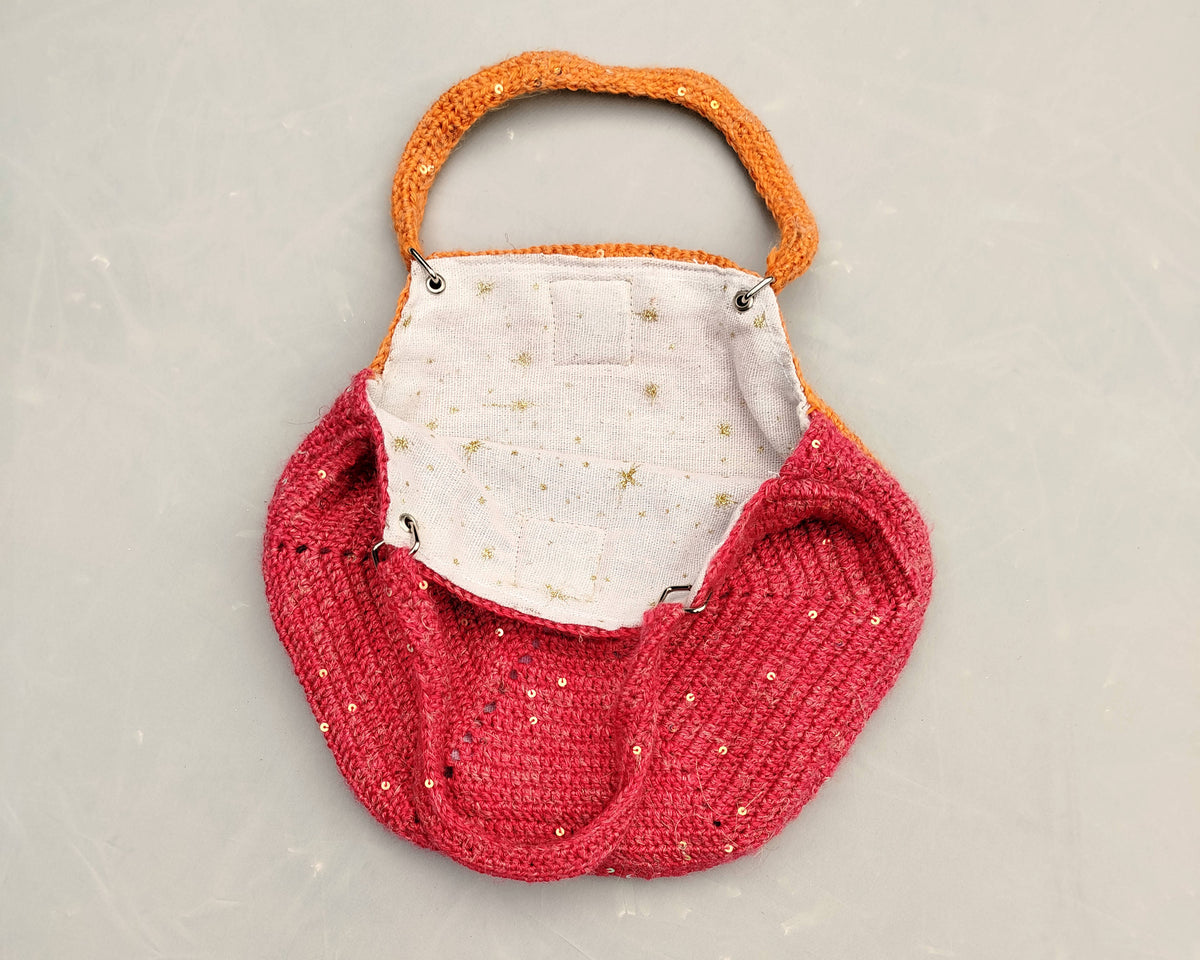 Sac Bi-color en crochet
