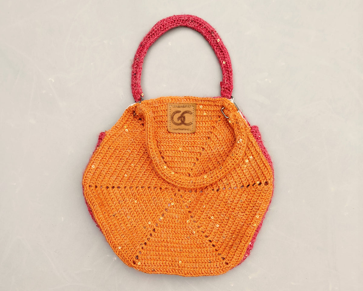 Sac Bi-color en crochet