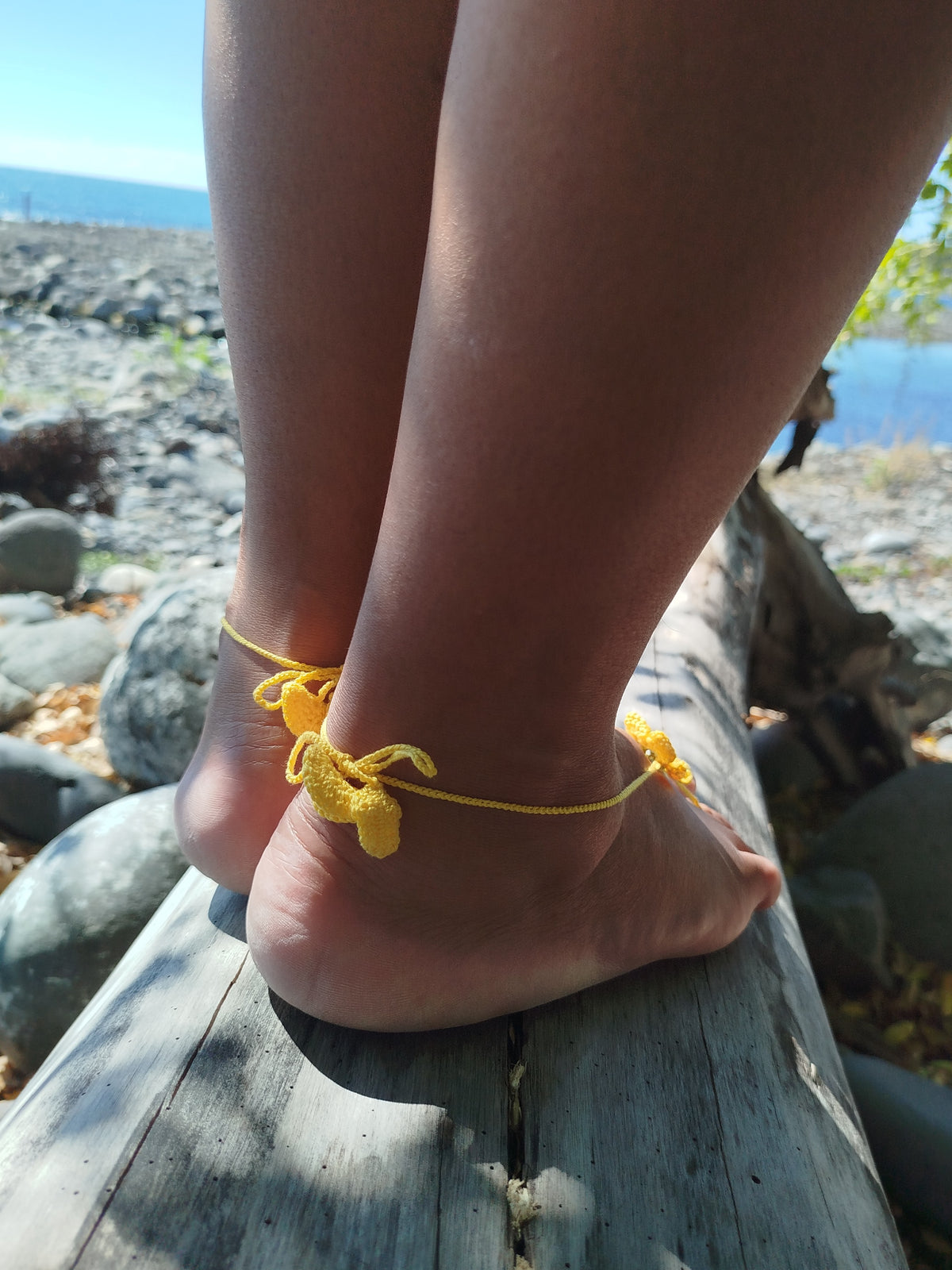 Sandale pieds nus